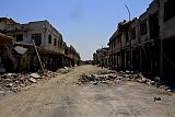 Une rue de la vieille ville de Mossoul, Mossoul Ouest, Irak Crédit photo : Ines Gil