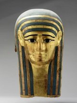 Masque funéraire d'Ânkhemmaât IVe siècle avant notre ère