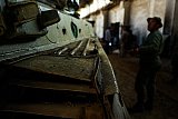 Les arméniens ont récupéré des tanks de l'Azerbaïdjan à l'issue de combats dans le sud du Haut-Karabakh. Crédit photo : Ines Gil