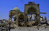 La Mosquée Al-Nouri, Vieille ville de Mossoul, Mossoul Ouest, Irak Crédit photo : Ines Gil