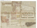 Plan de l'ancien palais. Source : Archives diplomatiques de Nantes